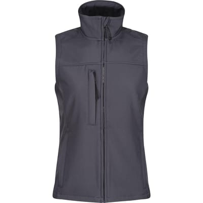 Regatta Dames/dames Flux Softshell Bodywarmer / Mouwloos Jasje (Waterafstotend & Windbestendig) (Afdichting Grijs)