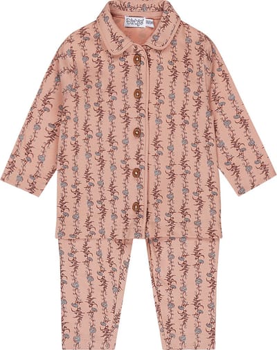 Dirkje Q- Girls shine Meisjes Pyjamaset - Maat 50/56