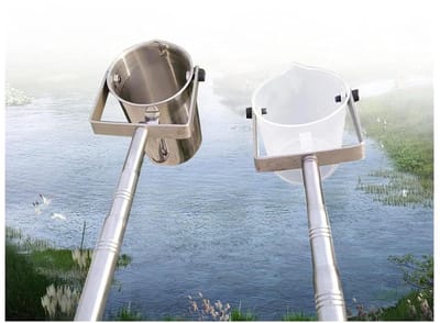 Telescoop Watermonsternemer - Watermonster Set - Waterkwaliteit Testen - Verstelbare Monsterkop - 1.2-6m Uitschuifbaar - Zilver