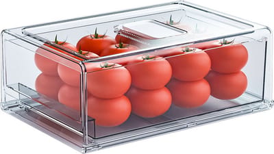 Koelkast Organizer - Opbergbox - Lade Organizer - Keuken - Voorraadbakjes - Opbergdoos - Koelkast Bakjes - Opberg bakjes - Koelkast accessoires