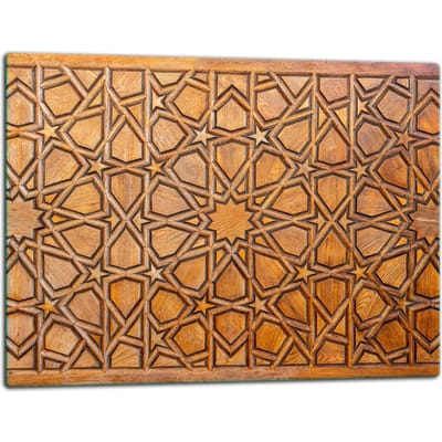 TMK ArtDeko - Snijplank - 52x40 cm - Mozaïek - Glas