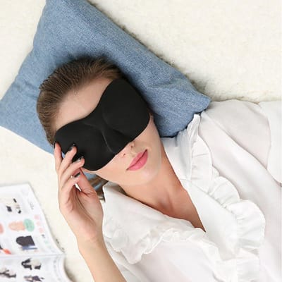 Slaapmasker met traagschuim voor heren en dames - Comfortabel en effectief
