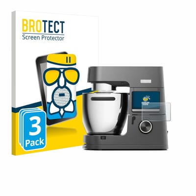 BROTECT - Screenprotector voor Kenwood Cooking Chef KCL96.004DG - Folie Beschermfolie Beschermglas matte 3 Stuks