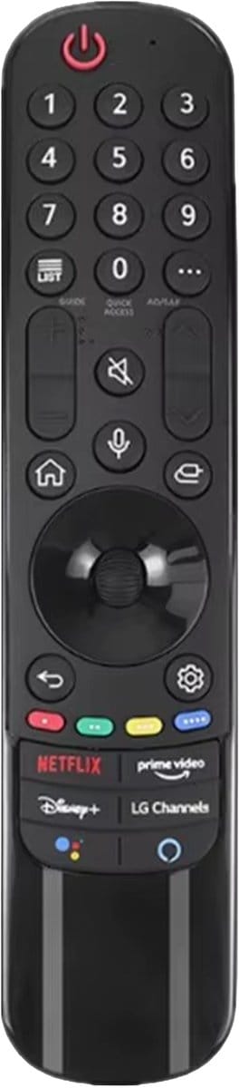 Bedienbaas Afstandsbediening geschikt voor LG AKB76036509 (IR) - Geschikt voor OLED, QLED, NanoCell & 4K UHD Smart TV’s