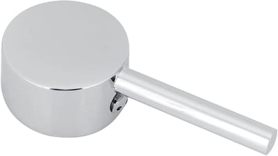 Dailygoods- Kraan Handvat Verchroomd - Zinklegering - Ergonomisch Ontwerp - Geschikt voor Badkamer - Eenvoudig te Installeren - Duurzaam en Temperatuurbestendig - Kraanhendel