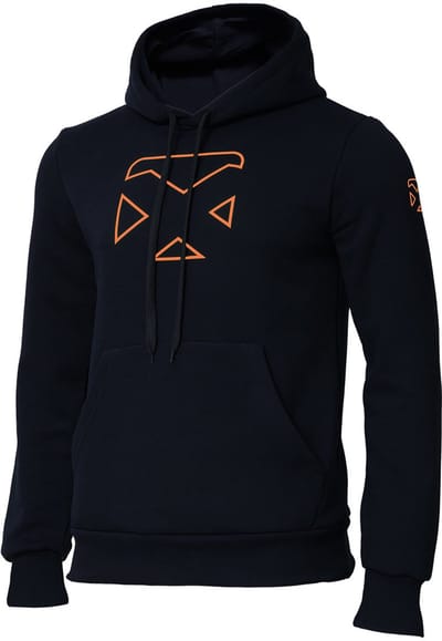 Pacific Court Hoodie – Heren – Dames - Unisex – Hoodie – Sporttrui – Trui - Maat M - Blauw/Oranje.