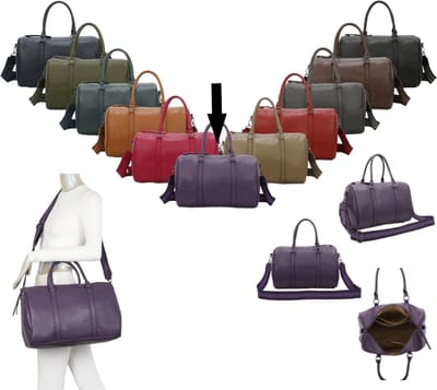 Paolo Bags - weekendtas/handbagage - paars