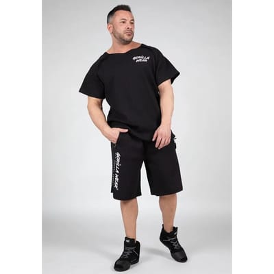 Gorilla Wear Augustine Old School Shorts - Zwart - L/XL