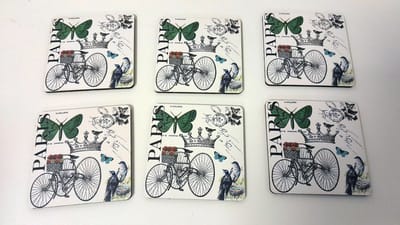 9005 Cosy Coasters Birds Postcard