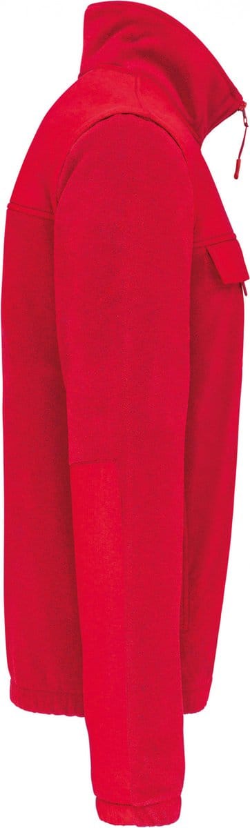 WK. Designed To Work Fleecejas met afneembare mouwen WK9105 - Red - 3XL
