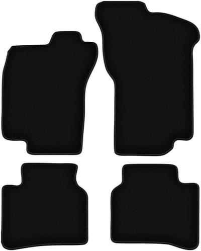 BASIC zwarte veloursmatten voor: Fiat Tipo I hatchback (1988-1995)