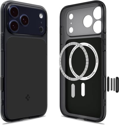 Spigen Geschikt voor Apple iPhone 17 Pro Max - Ultra Hybrid T - Camerabediening - Geschikt voor Mag - Back Cover Hoesje - Zwart
