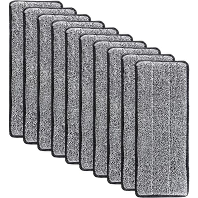 3-20 stuks Microvezel Dweilkussen Vervanging Microvezel Wasbaar Spray Dweil Stof Dweil Huishoudelijke Dweilkop Schoonmaakpad grijze kleur