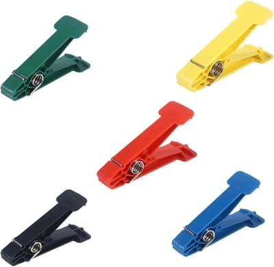 Vingerkracht Trainer - Hand Knijper - Spier Flexibiliteit Verhogen - Vijf Weerstandsniveaus - 10x4.5x2cm - Set van 5