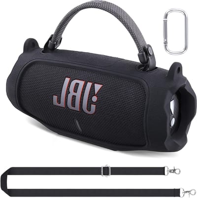 Siliconen hoes voor JBL Charge 6 Bluetooth speaker, draagbaar en waterdicht, beschermende cover