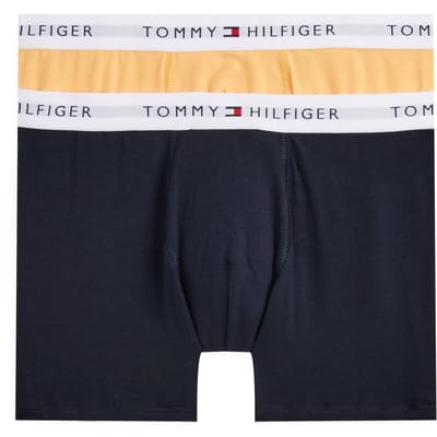 Tommy Hilfiger Boys 2-pack Trunk Desert Sky/valencia Orange Taglia: 10-12 | Biancheria Intima Outlet | kids | Arancione