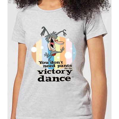 I Am Weasel You Don't Need Pants For The Victory Dance Women's T-Shirt - Grey - XS