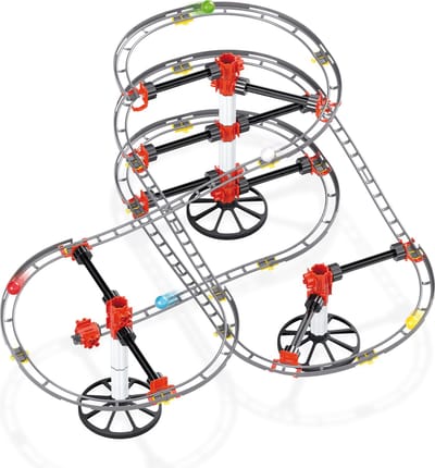 Quercetti Rollar Coaster Knikkerbaan - 94-delige set voor 6+ jaar