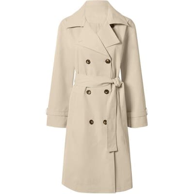 ESMARA Dames trenchcoat (Beige, XS (32/34))