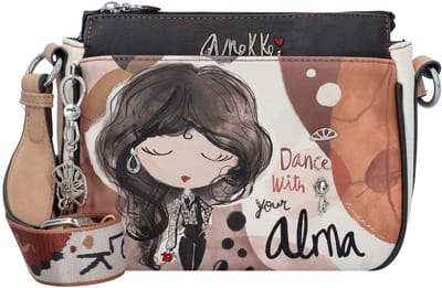 Anekke Schoudertas Alma 3-Compartment Crossbody Bag Multicolor Veelkleurig