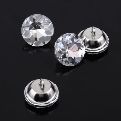 Diamante Knopen voor Naaien - 50 Stuks Crystal Knopen van 20mm/25mm voor Kleding en Meubels
