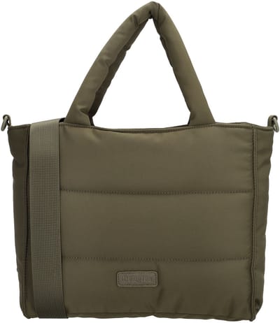 Beagles Calvia Crossbody Hand & Schoudertas Shopper - Trendy Fashion Bag - Olijfgroen