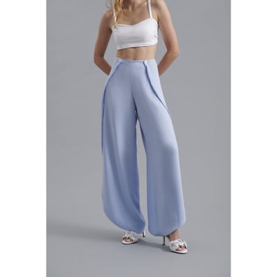 Anne Fontaine Meldrey Riviera Size: 44 | Wide-Leg & Flared Pants Outlet | Dames | Blauw