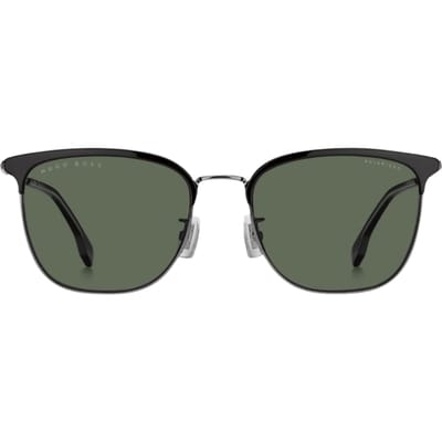 Hugo Boss Green PZ Lensed Black Dark Ruthenium Montuur Zonnebril