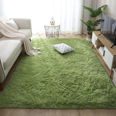 Fluffy zachte woonkamer groot tapijt harige slaapkamer gebied decoratieve vloermatten Home Essentials kinderen Tatami Nordic fluwelen tapijten 50x80cm 19x31inch beige