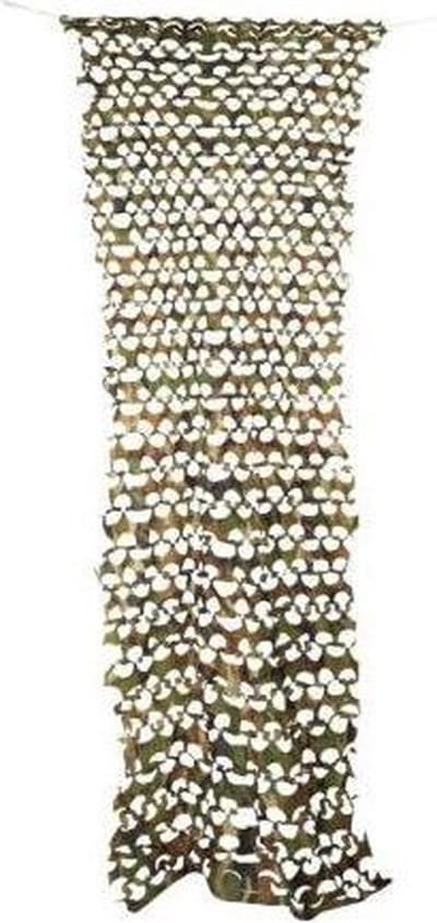 Camouflagenet 230 X 80Cm - Antraciet - 2 Persoons