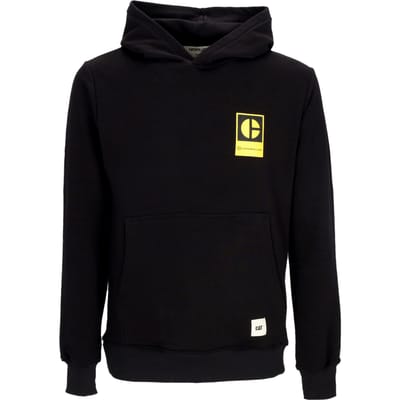 Lichtgewicht herensweatshirt met capuchon Block C Hoodie zwart