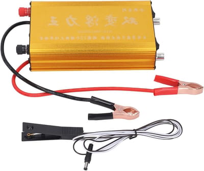 Batterij Boost Omvormer - Energiebesparende Converter - Energie Versterken - 12 Veldbuizen Hoog Vermogen - 12V 20AH+ - Aluminium