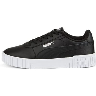 PUMA Carina 2,0 Dames Sneakers - Zwart/Zilver