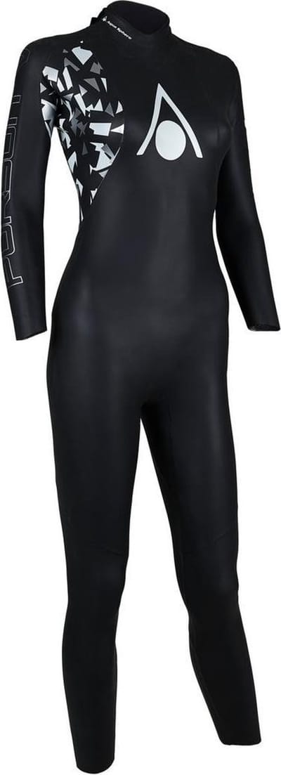 Aqua Sphere Pursuit V3 - Wetsuit - Dames - Zwart/Wit - L