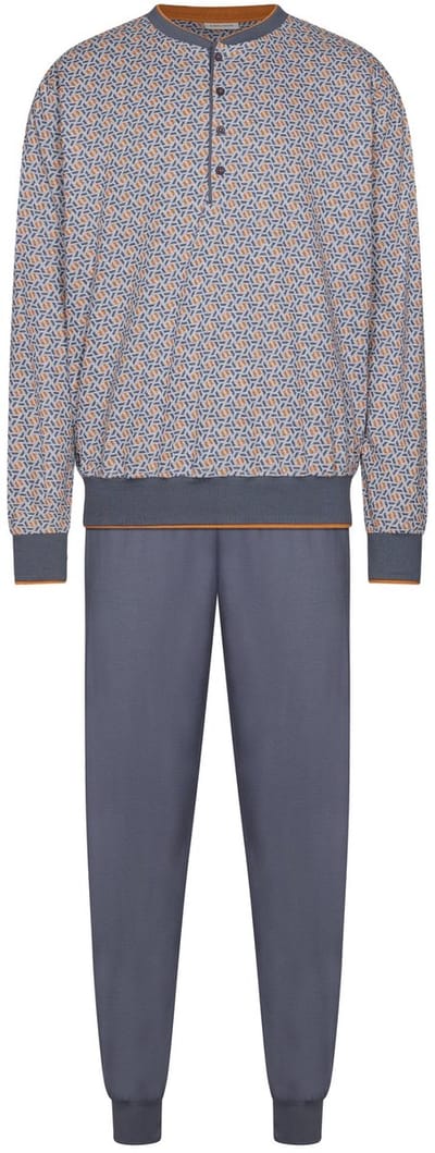 Pastunette - Pyjama - Gray Melee - Katoen - Grijs - Maat XXL