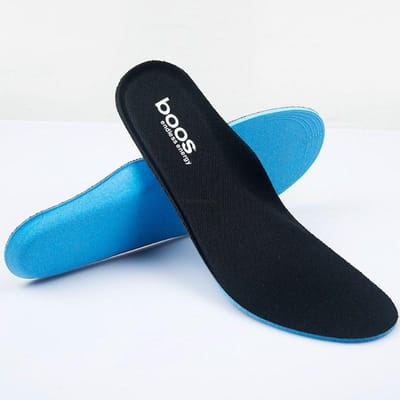 Kwaliteit Sport Schokabsorberende Binnenzolen Stretch Ademend Deodorant Hardloop Kussen Ademend Zweet Mannen en Vrouwen Binnenzolen Voor Sneakers 41-42 (length 26cm)