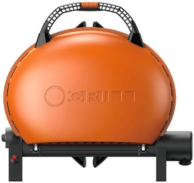 O-Grill 500 Gas BBQ - Draagbare Gas BBQ - Tafelmodel Barbecue - Compact & Krachtig - Camping / Balkon - Oranje