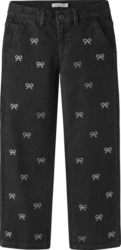 NAME IT - NKFROSE WIDE RHINE JEANS 6355-IM R - Meisjes - Jeans - Maat 128