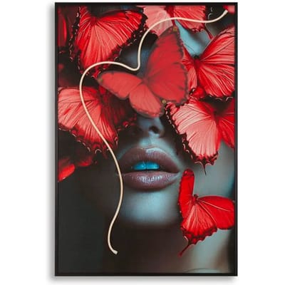 Decoratieve wandpaneel met led Mauro Ferretti Butterflies