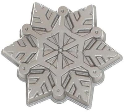 Sneeuwvlok Bakvorm voor Perfecte Taarten en Desserts