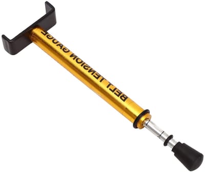 Professionele 4.5kg riemspanningmeter met L-vormige pad voor nauwkeurige metingen van motorfiets kettingen en riemvervanging
