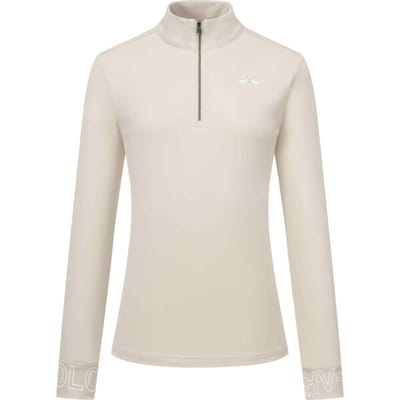 Technisch paardrijpoloshirt met lange mouwen voor dames HV Polo Tess