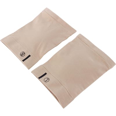 Siliconen Voetsteun Sleeve Elastische Gel Hielkussen Inlegzool beige
