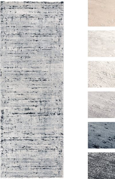 Modern Laagpolig Vloerkleed – 80 X 300 cm – Grijs – Premium Woonkamer Tapijt – Geschikt voor Vloerverwarming