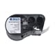 Brady MC-375-595-RD-WT tape vinyl | wit op rood | 9,53mm x 7,62m