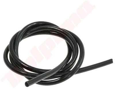 Benzineslang passend op 2,5x5,0mm BLACK ( m )