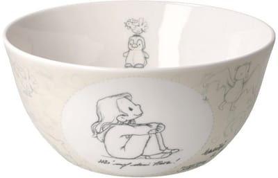 Goebel - Anouk | Kom Geloof in je dromen | Schaal - porselein - 15cm - 2 stuks