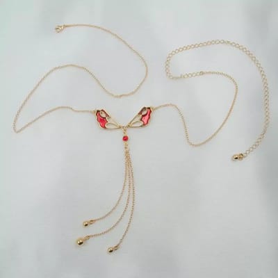 Sylvie Monthulé | Gold Belly Chain Jewelry | Sexy Wings size M size M