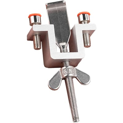 Draagbaar Deurslot Dubbele Moer Verstelling Body Hotel Deursloten Zelfverdediging Deurstopper Reizen Anti-diefstal Deurstopper Veiligheidsslot zilver