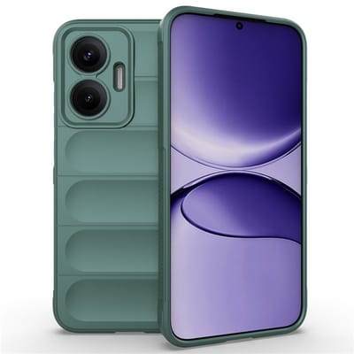 Coverup Hoesje - Geschikt voor Xiaomi Poco F7 Hoesje - Coverup Hands-On Rugged Back Cover - Groen